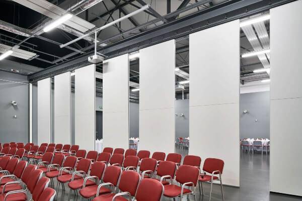 ścianki działowe przesuwne